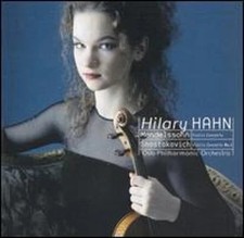 HILARY  HAHN : MENDELSSOHN & SHOTAKOVICH (CD) DISC + CVR ART - NO CASE - VG