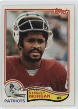 1982 Topps Stanley Morgan #156 09wc