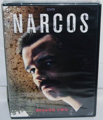 NEW NETFLIX NARCOS COMPLETE SECOND 2ND SEASON 2 TWO TV 3 DISC DVD 2016