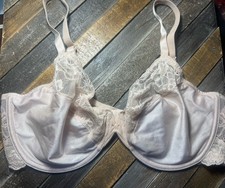 Wacoal 851127 Seasonal Fashion Lace Bra Unlined Underwire Vintage 38D BEIGE