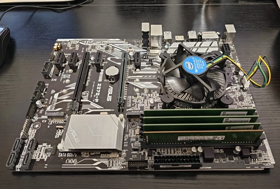 CPU PROCESSORE INTEL CORE i7-6700K + SCHEDA MADRE ASUS Z270-P + RAM DDR4 32GB - Immagine 3 di 3