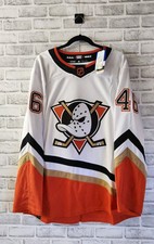 Trevor Zegras Anaheim Ducks NHL Adidas Authentic Reverse Retro 2.0 Jersey 50