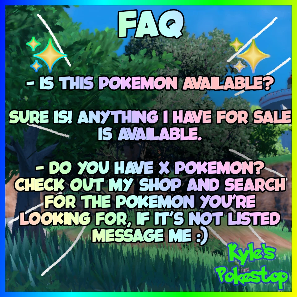 ✨ 6IV SHINY FENNEKIN ✨ Pokemon Legends ZA 🚀 Fast Trade Z-A - Image 4 of 4