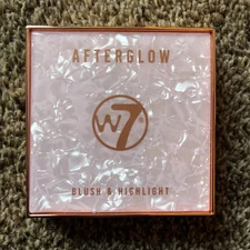 W7 Afterglow Blush & Highlight NEW