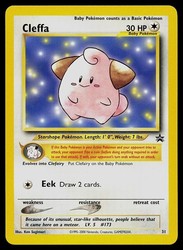 Cleffa #31 WOTC Black Star Promo