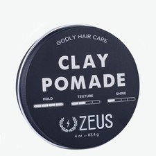 Zeus Clay Pomade Extra Firm Verbena Lime Hair