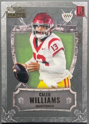 2023 Wild Card Matte Caleb Williams RC Weekend Warrior /75 Card #WW-CW