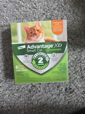 Advantage XD Small Cat Flea Prevention Treatment 4 Doses