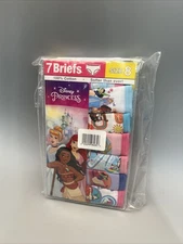 Disney Princess Little Girls 7 Pack Briefs Size 8 New