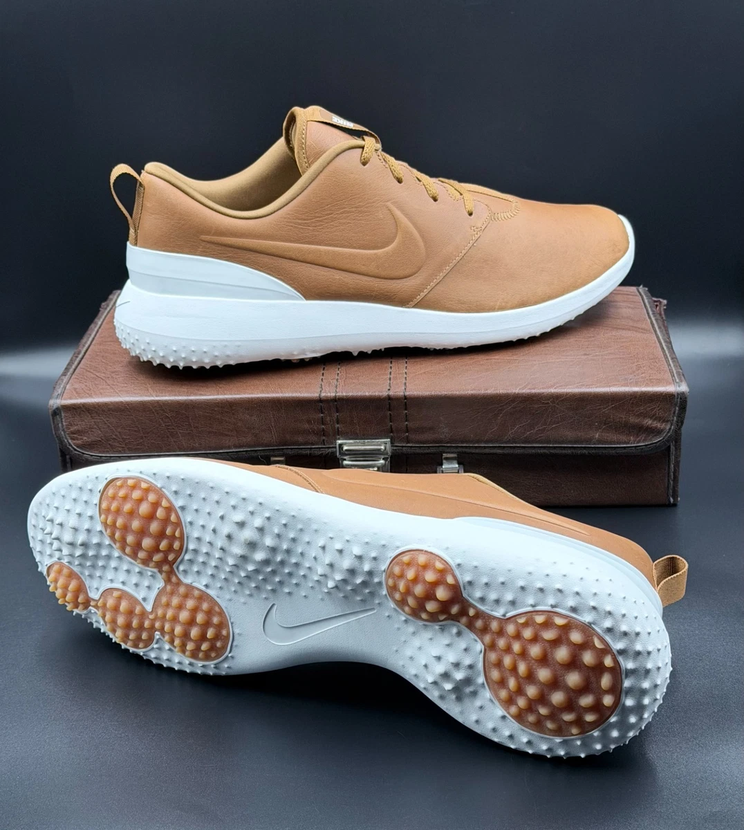 Nike Roshe Golf Premium Ale Brown for Sale | Authenticity