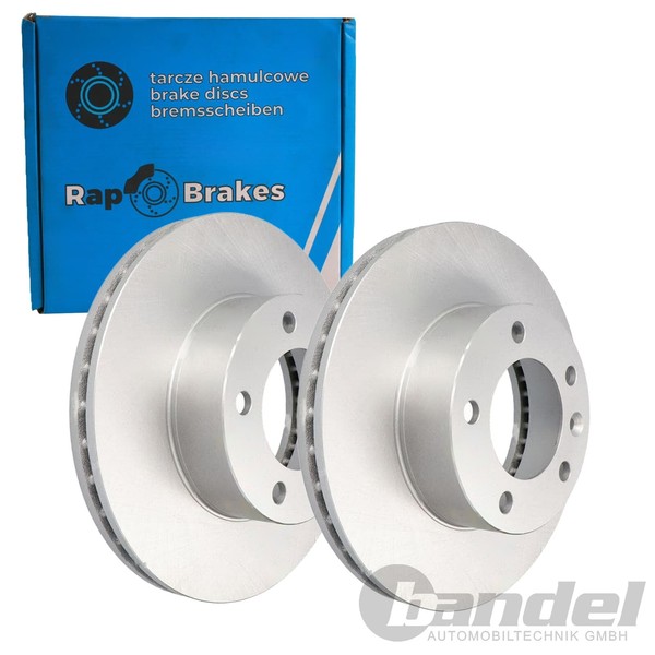 2X Rap Bremsscheiben 306Mm BelÜFtet Vorne Passend FüR Nissan Interstar Opel Mova-image