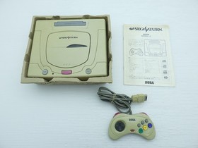 SEGA Saturn Console Budget Edition (HST-0014 / Mist Gray) Sega Sat 9000025216425