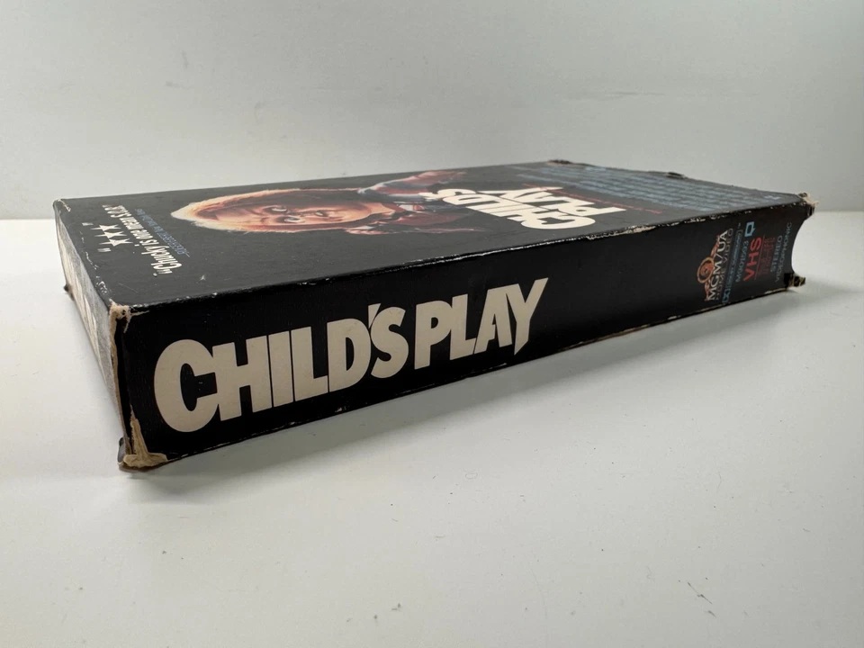 Child's Play (VHS, Horror, 1988) MGM/UA ORIGINAL RELEASE Great Shape! - Image 3 of 4