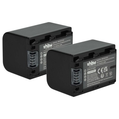 2x Akku für Sony HDR-SR12 HDR-SR11E HDR-SR12E HDR-SR37E HDR-SR37 950mAh 7,2V