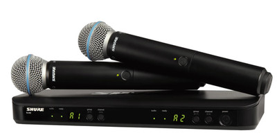 Shure BLX288/B58 H8 Dual Funksystem mit Beta 58A Mikrofonen und Doppelempfänger
