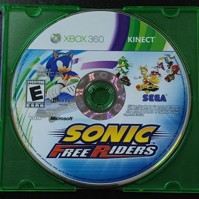 Sonic Free Riders (Microsoft Xbox 360, 2010) Disc Only Tested