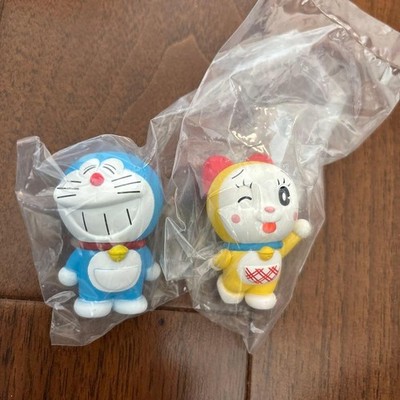 Doraemon FunnyTime Set of 2 Unopened Nishishi & Tehe Characters Toys