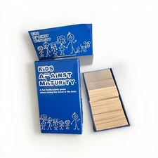 Kids Against Maturity Fun Family Party Card Core Game