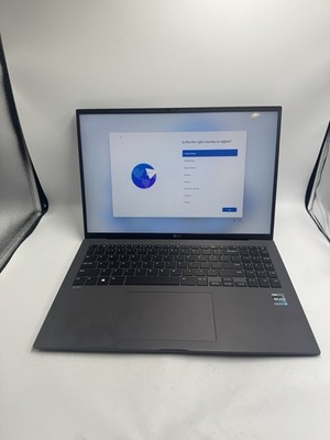 LG Gram 16 16Z90R-H.AAY7U1 i7-1360P 16GB 1TB SSD WQXGA Touch Win 11 Used