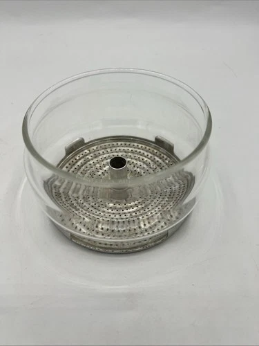 Pyrex Glass Coffee Pot 6 Cup Flameware Percolator 7826B Basket & Strainer 2 pc