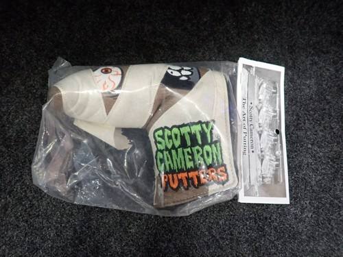 SCOTTY CAMERON 2018 "Stiff Competition" Mummy Halloween Blade Putter Headcover
