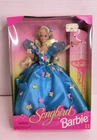 New ListingVintage 1995 Songbird Barbie Doll Mattel 14320 Blue Gown Singing Bird NIB