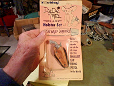 3Z -NOS vintage HUBLEY Tuck-aaway DY-DE MITE Holster set for baby diapers