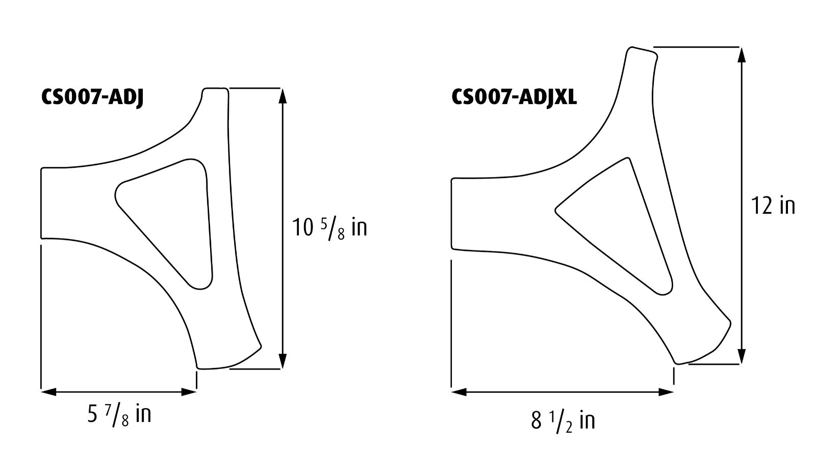 CS007-ADJ Ruby Style Adjustable Chinstrap
