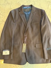 TOMMY HILFIGER Men’s Flex Sportscoat Plaid Checkered  48R-BRAND NEW - MSRP $325