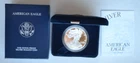 2002W US American Eagle 1 Troy Oz .999 Silver Proof Coin OGP COA