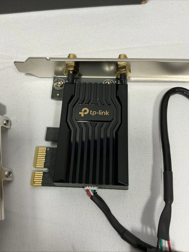 tp-link AXE5400 Wi-Fi 6E Bluetooth 5.2 PCle Adapter Archer TXE75E - Image 4 of 4