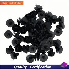 Set of 50 Push Type Retainers Fastener Clips For Nissan Altima Frontier GT-R US