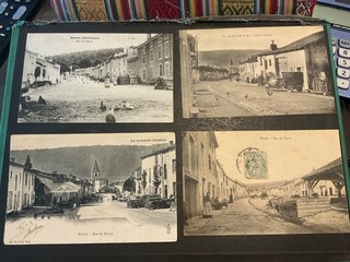 MARON PRÈS DE NANCY DPT 54. 4 VIEILLES CARTES POSTALES ANCIENNES. RARES.