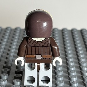 Lego Star Wars Minifigure: sw0709 Han Solo Parka, Dark Brown Coat - Set 75138 2J
