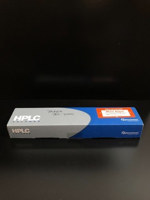 Phenomenex Yarra Cat No 00H-4512-K0 SEC-2000 LC Column 300 x 7.8 mm 3 µm