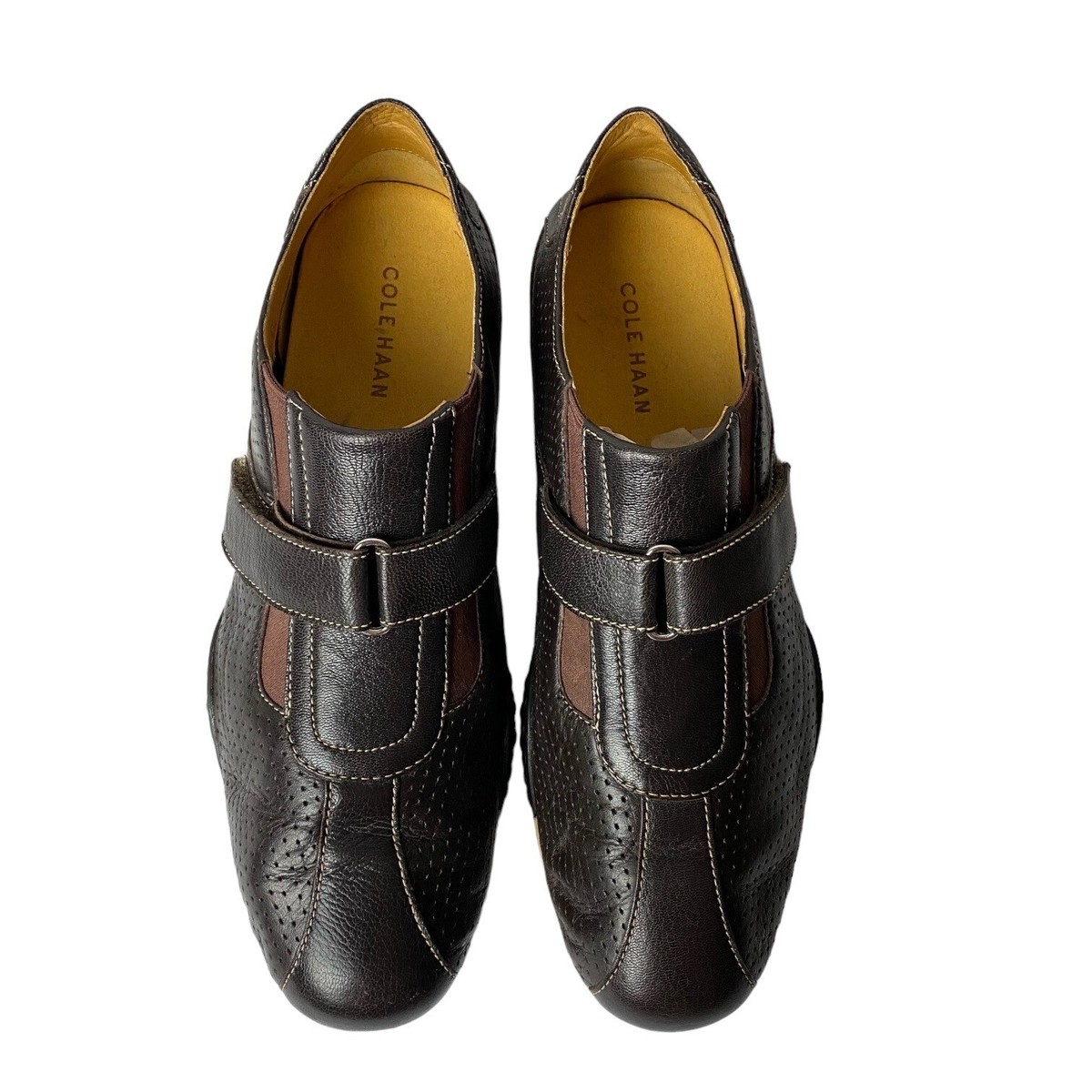 Cole Haan mens slip on loafers brown leather size 9 M Cole Haan mens slip on loafers brown leather size 9 M | eBay main image 3