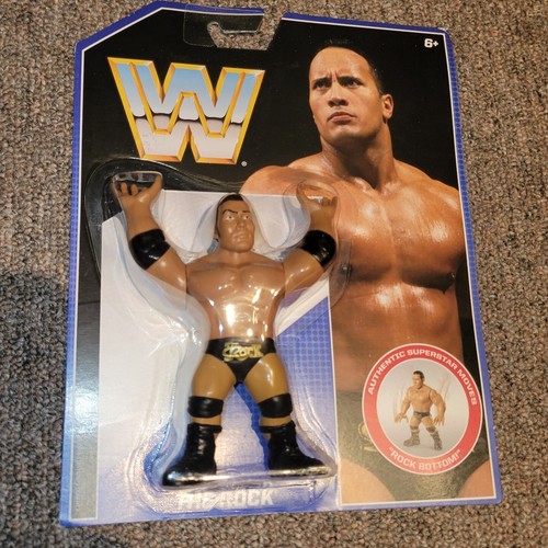 WWE The ROCK Mattel Retro Series 2 2017 WCW Legend...
