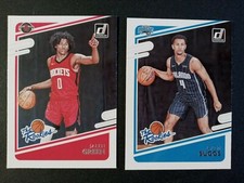 (2) 2021-22 Panini Donruss The Rookies Jalen Green RC # 2, 5 Houston Rockets