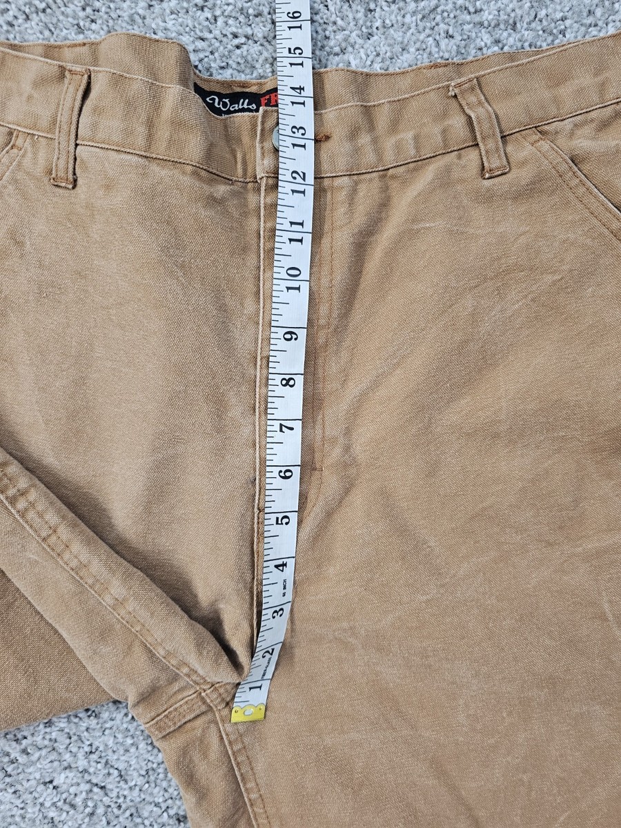 Pantalon Cargo Walls, Homme, Taille 36x34, Ignifugé, Marron, Coton, Travail