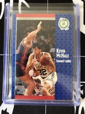 1991 Fleer Card, #13 Kevin McHale Hall of Fame, Boston Celtics Not Mint NBA