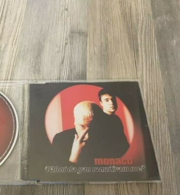 Monaco - What do you want from me? (1997) Maxi-CD - 4 Tracks