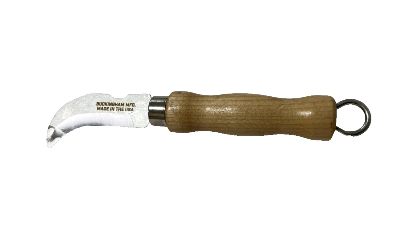 Skinning Knife With Notched Blade And Blunt Tip 70804