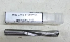 NEW MONSTER, Screw Machine Drill Bit: CARBIDE, 11/32", 3" OAL, 460-103438