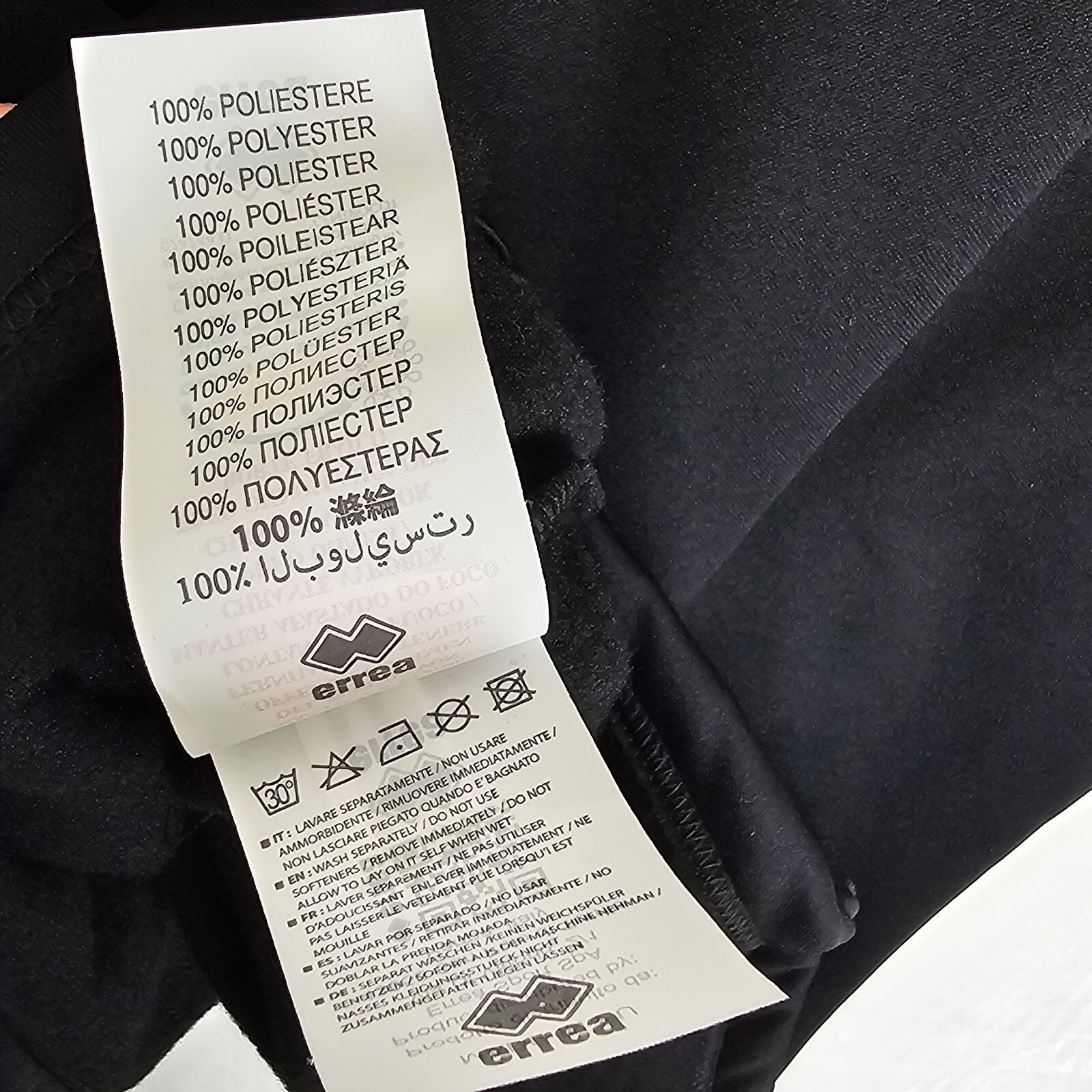 Milton Keynes MK Dons Sweatshirt Mens 4XL Black Soccer Training Errea Pullover