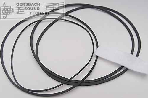 Set Cinghia Rotonda Nastro Adatto Per Philips N 4510 Gomma Drive - Foto 8