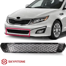 Fits Kia Optima 2014-2015 LX/EX Front Bumper Lower Grille Gloss Black USA