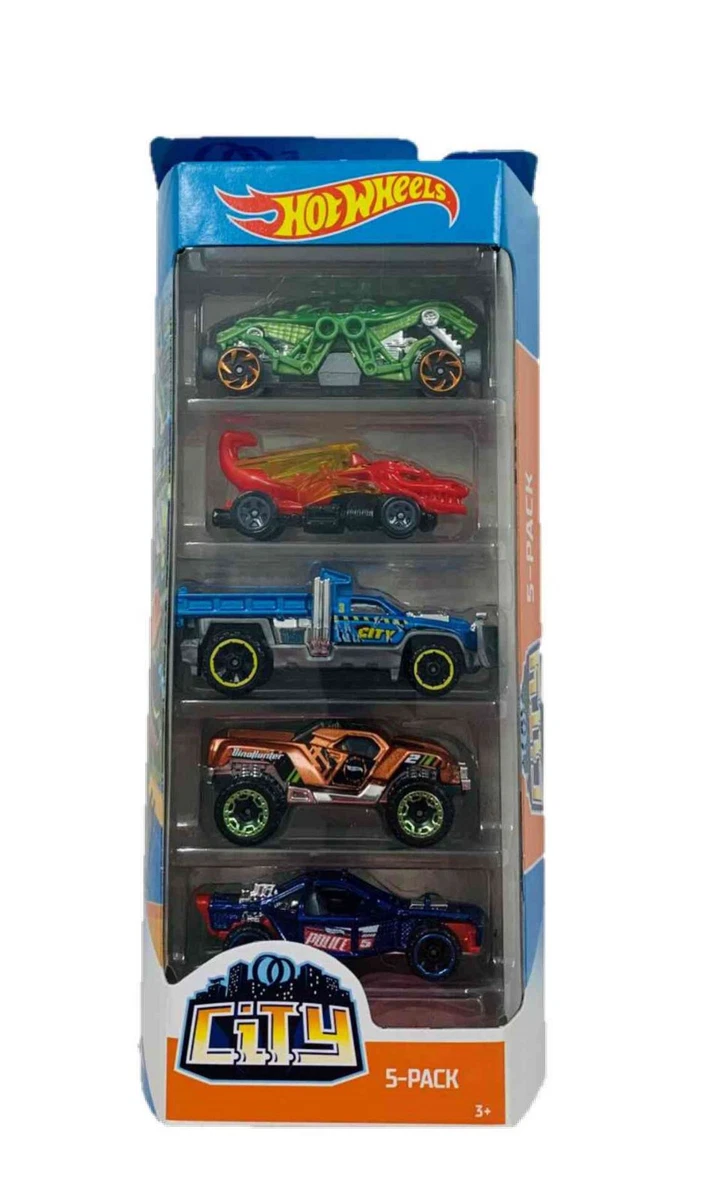 Hot Wheels 2019 HW Dino City 5-Pack