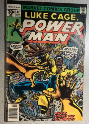 LUKE CAGE, POWER MAN #42 (1977) Marvel Comics VG+