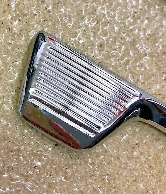 RARE OEM NOS PAIR 1965 Ferrari Interior Chrome Door Release Lever Handle 250 330