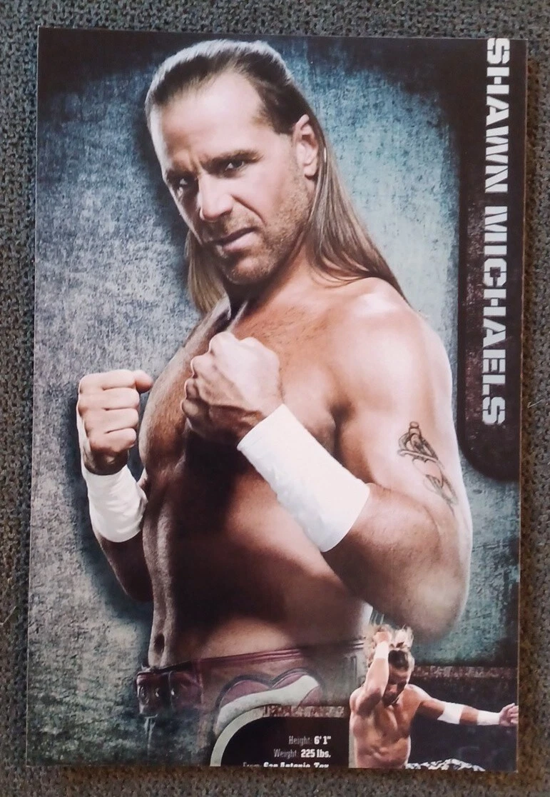 💥2️⃣0️⃣0️⃣0️⃣s WWE Shawn Michaels HBK wrestling 4x6 Photo NWA AWA WWF  vintage | eBay
